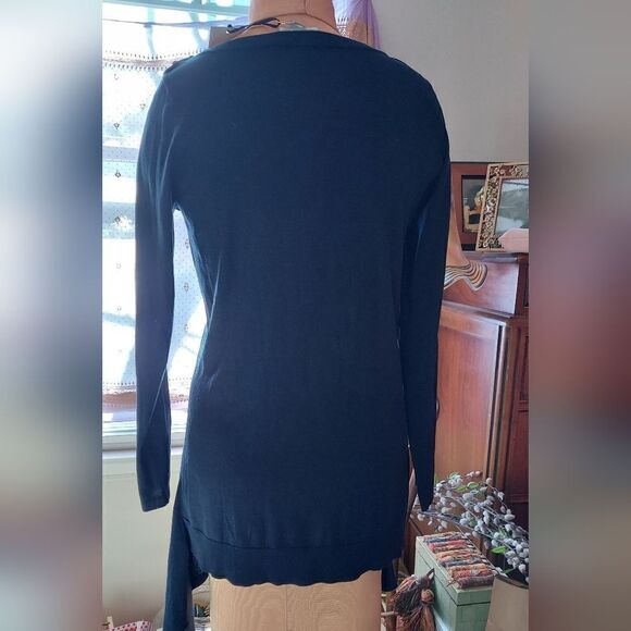 NWT Carlisle Asymmetrical Knit Mini Dress Size S - Picture 9 of 15
